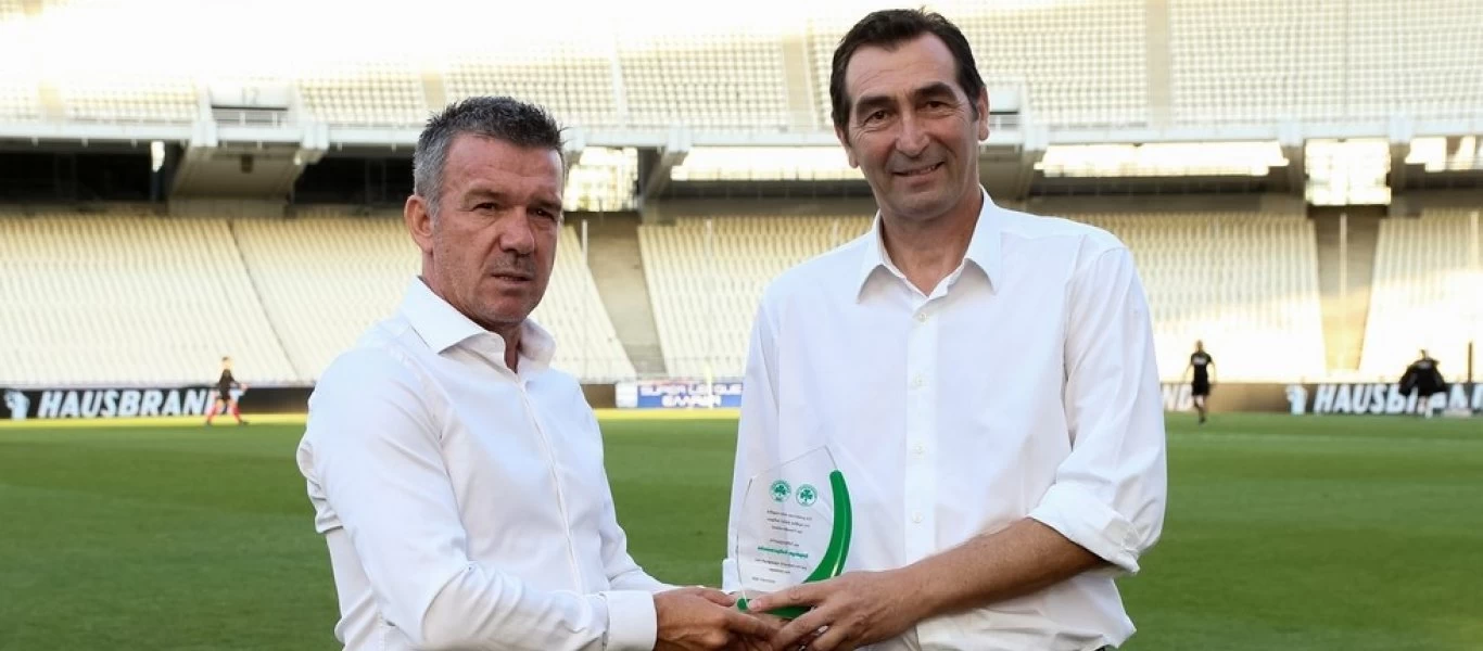 Παναθηναϊκός: Βραβεύτηκαν οι πρωταθλητές του βόλεϊ (φωτό)